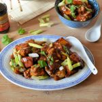 Baked Indo-Chinese Chilli Chicken Curry