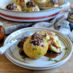 Savoury Baked Apples