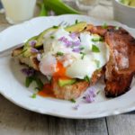 Avocado, Egg & Bacon on Toast with Wild Garlic