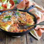 Easy One-Pan Enchilada Pie