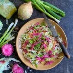 Watermelon Radish & Cabbage Slaw