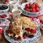 Giant Cream Tea Scone Cake