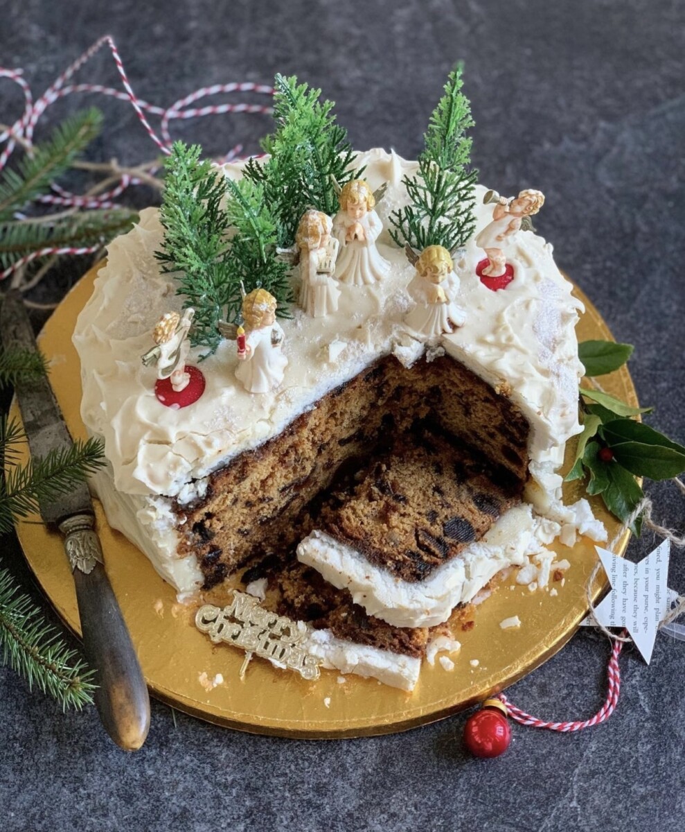 Bolo de Natal BeRo dos anos 20 – Lavanda e Lovage