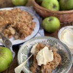 Apple In and Out (Baked Suet Apple Pudding)